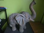 Olifant Beeldje - Decoratief, Tuin en Terras, Tuinbeelden, Ophalen of Verzenden, Gebruikt, Beton, Dierenbeeld