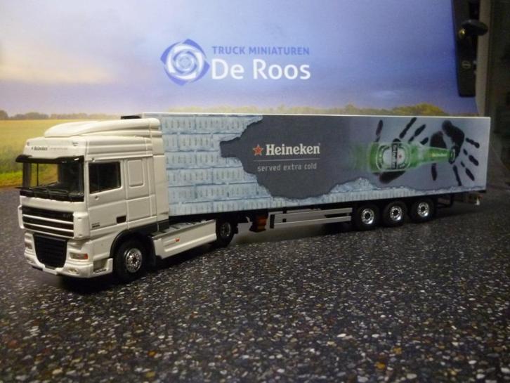Tekno DAF XF 105 Heineken, Hobby en Vrije tijd, Modelauto's | 1:50, Nieuw, Bus of Vrachtwagen, Tekno, Verzenden