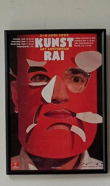 Affiche Kunst Rai 1999 Ontwerp Anthon Beeke  beschikbaar voor biedingen