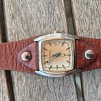 Fossil dameshorloge met  bruin leer bandje, Overige merken, Overige materialen, Met bandje, Polshorloge