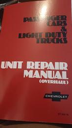 Chevrolet repair manual  werkplaatshandboek, Auto diversen, Handleidingen en Instructieboekjes, Ophalen of Verzenden