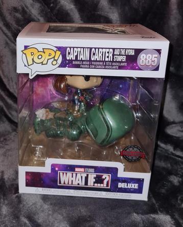 Marvel Funko Pop: What If? Captain Carter Hydra Stomper 885 beschikbaar voor biedingen