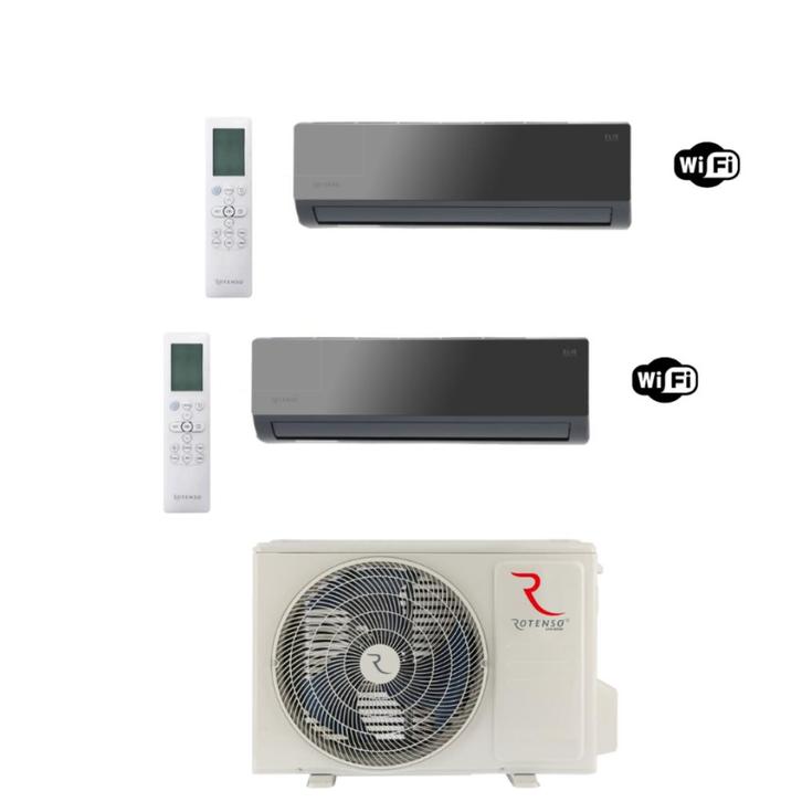Multi split binnen en buitendelen Rotenso prijsjes, Doe-het-zelf en Verbouw, Verwarming en Radiatoren, Nieuw, Overige typen, 800 watt of meer