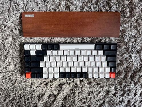 Keychron K2 Blue Switch hot swappeble met palm steun, Computers en Software, Toetsenborden, Zo goed als nieuw, Ophalen