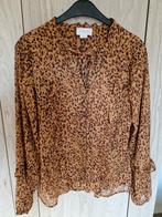 Cotton Club blouse, Bruin, Ophalen of Verzenden, Zo goed als nieuw, Maat 36 (S)