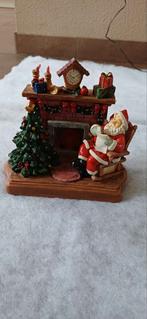 Kerstman met sfeerhaard, Ophalen