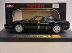 Ferrari 328 GTS Targa dak zwart Anson metal 1:18 KRD, Ophalen of Verzenden, Zo goed als nieuw, Auto, Anson