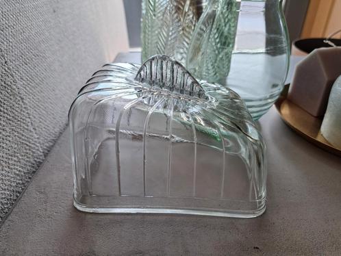 Stolp van persglas, vintage, Copier Leerdam, Art Deco, Antiek en Kunst, Antiek | Glas en Kristal, Ophalen of Verzenden