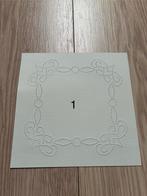 Losse borduurkaarten, 1-10, Hobby en Vrije tijd, Ophalen, Nieuw, Blanco kaart of Basiskaart
