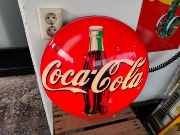 Coca-Cola Reclamebord Lichtbak beschikbaar voor biedingen