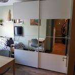 Witte Ikea schuifdeur, set van 2 met spiegels 200x236 cm, Huis en Inrichting, Kasten | Kledingkasten, Ophalen, 200 cm of meer