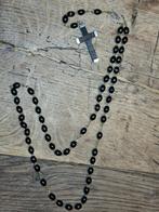 Oude houten zwarte paternoster, begin 1900, Ophalen of Verzenden