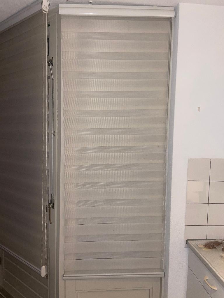 rolgordijn, Zo goed als nieuw, Crème, 150 tot 200 cm, 50 tot 100 cm