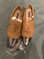 Massimo Dutti leren schoenen maat 37, Ophalen of Verzenden, Zo goed als nieuw, Bruin, Schoenen met lage hakken