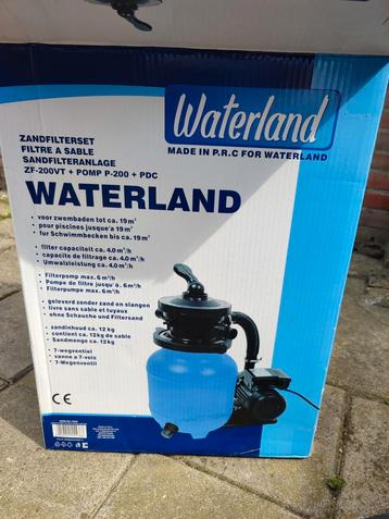 zandfilter pomp zwembad met slangen en extra zak filterglas beschikbaar voor biedingen