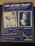 Bladmuziek - Veel bittere tranen - Annie de Reuver, Boeken, Muziek, Ophalen of Verzenden, Gelezen, Artiest