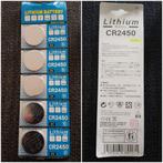 CR2450 Lithium battery 3 V, Audio, Tv en Foto, Accu's en Batterijen, Ophalen of Verzenden, Nieuw