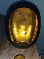 Golden egg kandelaar, Huis en Inrichting, Woonaccessoires | Kandelaars en Kaarsen, Ophalen of Verzenden, Metaal, Minder dan 25 cm