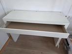 Make-up tafel met glazen blad, Minder dan 50 cm, Ophalen of Verzenden, Minder dan 100 cm, Modern