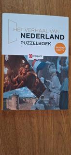 Puzzelboek, het verhaal van Nederland, Ophalen of Verzenden, Minder dan 500 stukjes, Zo goed als nieuw, Puzzelboek