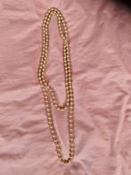 Gouden kralen ketting, Ophalen of Verzenden, Zo goed als nieuw, Goud, Overige materialen