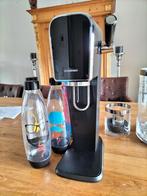 Sodastream type Art met koolzuurfles en 3 design flessen, Zo goed als nieuw, Verzenden