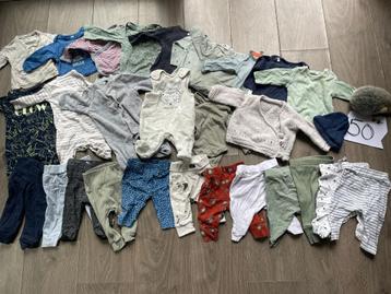 Baby kleding Maat 50 | 29 Stuks beschikbaar voor biedingen