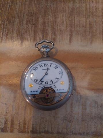 Antiek Hebdomas Zakhorloge - 8 Dagen Gangreserve beschikbaar voor biedingen