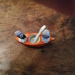 Vintage bootje peper, zout en mosterd, Ophalen of Verzenden, Zo goed als nieuw