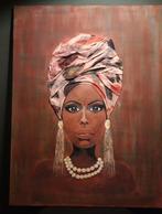 "SISTERS"  100X70 2X, Antiek en Kunst, Kunst | Schilderijen | Modern, Ophalen