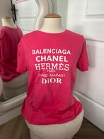 Shirt met merken Maat L, Maat 38/40 (M), Ophalen of Verzenden, Zo goed als nieuw, Korte mouw