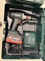Metabo BS 18 LXT BL I Accuboormachine + Accu & Lader, Gebruikt, Variabele snelheid, Ophalen of Verzenden, Boor- en Schroefmachine