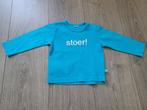 LIEF blauwe longsleeve met opdruk maat 74 ~ MS3096, Lief!, Ophalen of Verzenden, Zo goed als nieuw, Jongetje