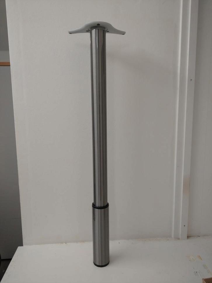 Verstelbare Tafelpoot - Nieuw in doos, Huis en Inrichting, Tafelonderdelen, Nieuw, Tafelpoot, 50 tot 100 cm, Metaal, Ophalen of Verzenden