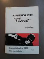 Kreidler Florett instructieboekje 1970, Ophalen of Verzenden, Zo goed als nieuw