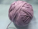 Vrij dik katoen garen lila 77 gram, Ophalen of Verzenden, Nieuw, Breien of Haken, Wol of Garen