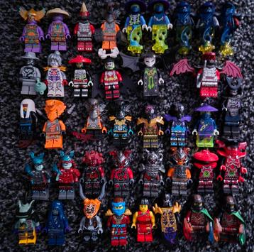 Ninjago Minifiguren  beschikbaar voor biedingen