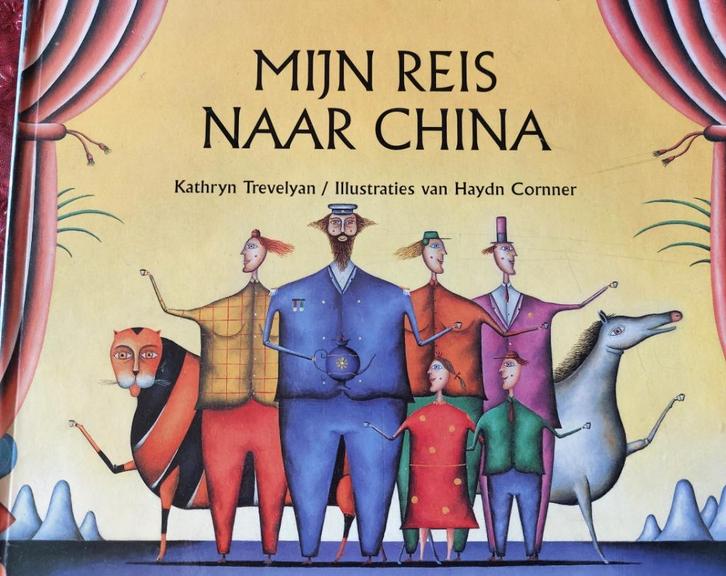 Kathryn Trevelyan - Mijn reis naar China, Boeken, Kinderboeken | Baby's en Peuters, Nieuw, 3 tot 4 jaar, Uitklap-, Voel- of Ontdekboek