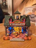 Kersthuisje fruit stal stall kerst dorp lemax ofzo, Ophalen, Nieuw