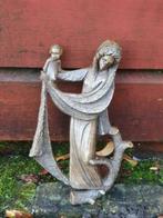 Religieuze voorstelling van moeder Maria met kind., Antiek en Kunst, Antiek | Religie, Ophalen