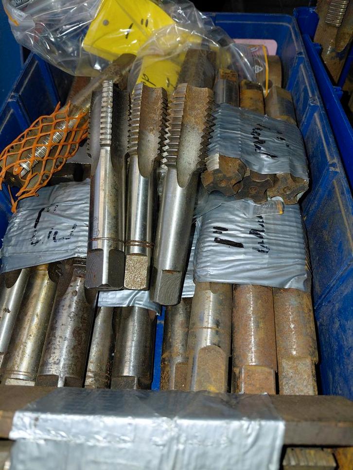 Tappen en snijplaten BSW whitworth Engels BSW, Auto diversen, Autogereedschap, Gebruikt, Ophalen of Verzenden