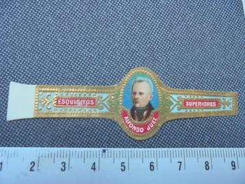 Oude sigarenband Esquisitos Superiores portret ALFONSO JUEZ beschikbaar voor biedingen