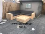 Steigerhout Hoekbank op maat korte levertijd & topkwaliteit!, Ophalen of Verzenden, Nieuw, Steigerhout, Bijzettafel