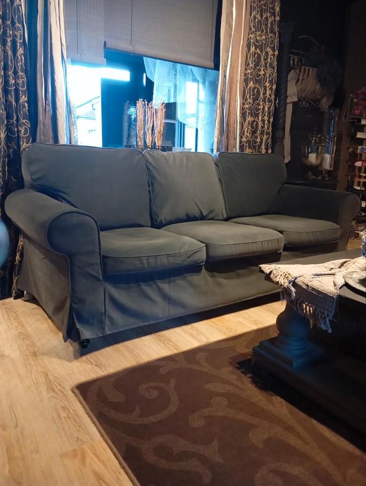 Gratis ektrop ikea 3 zits met spoed weg, Huis en Inrichting, Banken | Complete zithoeken, Ophalen