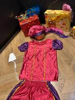 Pietenpak roze paars maat 128 als nieuw set sinterklaas meid, Ophalen of Verzenden, Nieuw
