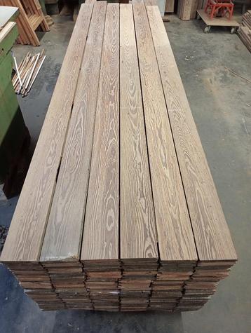 176m2 oude pitch pine planken vloer 14,2cm breed en 2,4cm beschikbaar voor biedingen