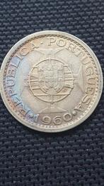 5 escudo 1960 Mozambique, Ophalen of Verzenden, Losse munt, Overige landen