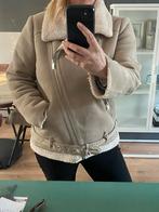 Zara Lammy Coat - Heerlijk Warm!, Ophalen of Verzenden, Gedragen, Maat 38/40 (M), Beige