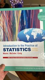 Introduction to the practice of statistics, Boeken, Studieboeken en Cursussen, Ophalen of Verzenden, Beta, Zo goed als nieuw, WO