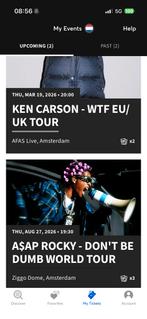 Asap rocky golden circle 27 augustus, Eén persoon